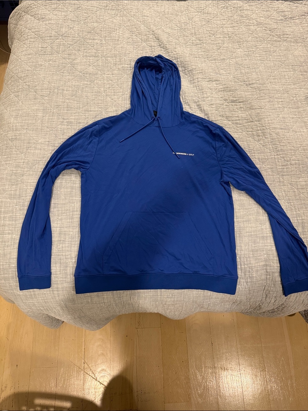 J.Lindeberg Royal Blue Lightweight Hoodie